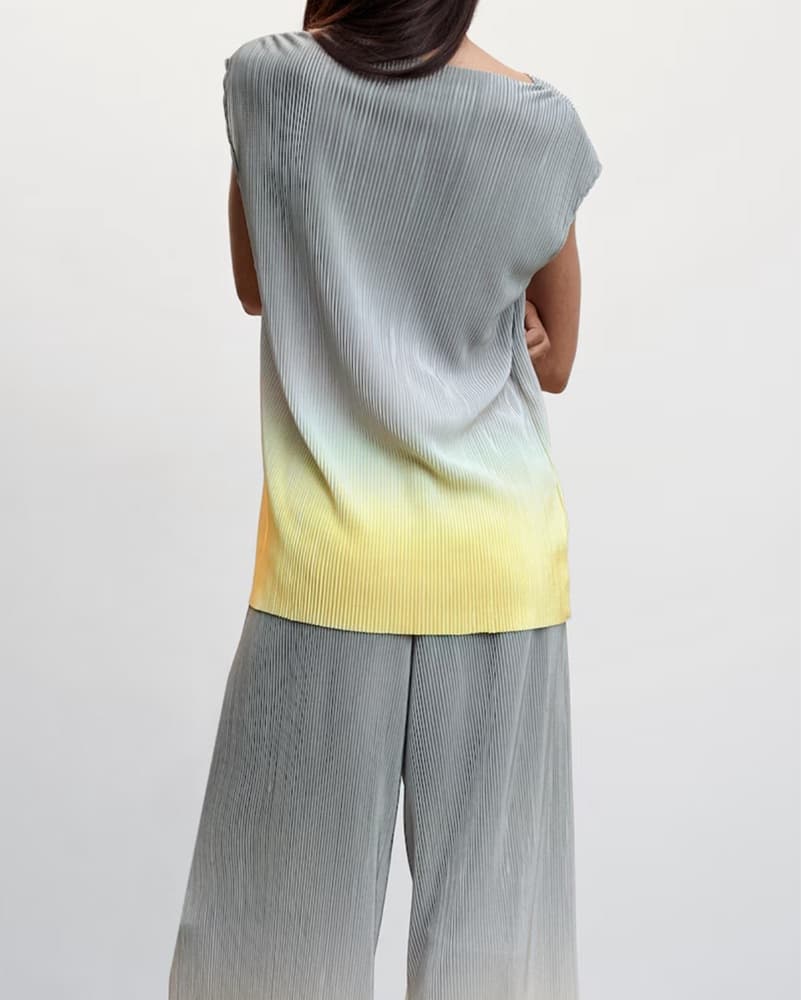 Mango Pleated Pant And Tank Set - Image 3