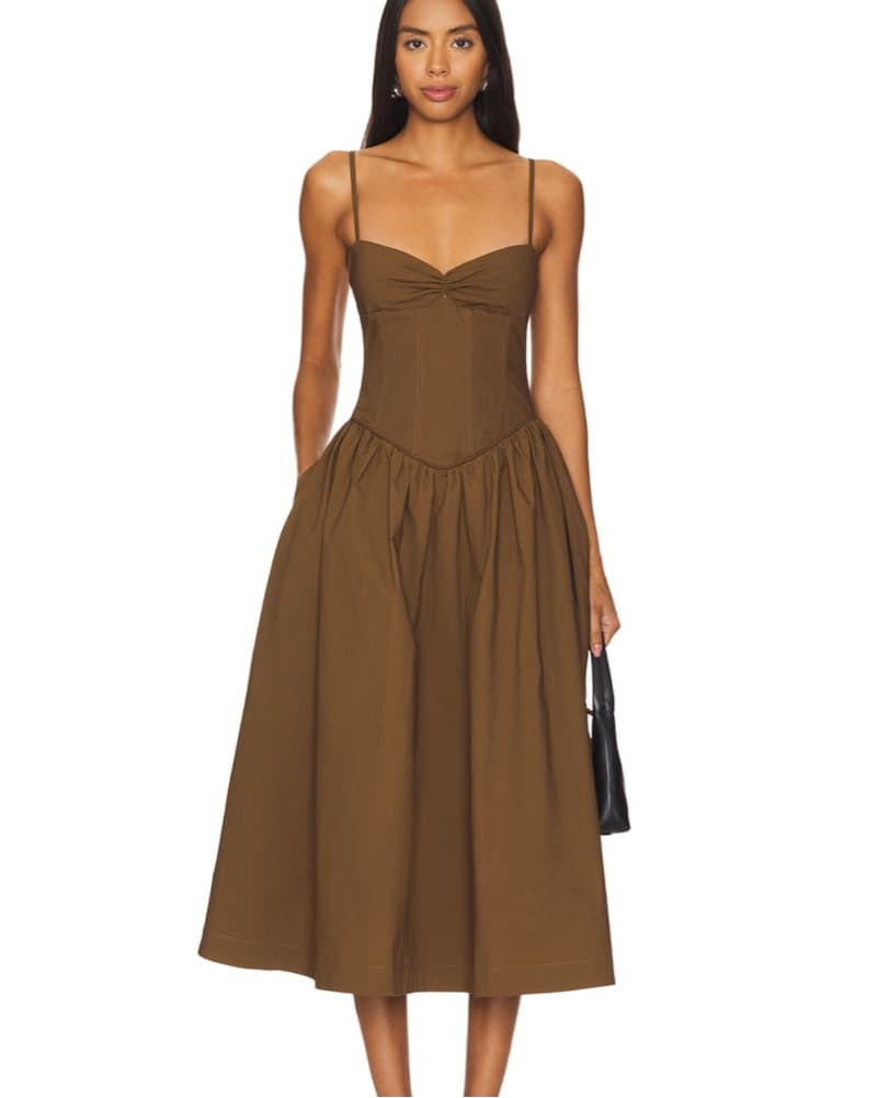 Camila Coelho Morrocam Midi Dress - Image 1