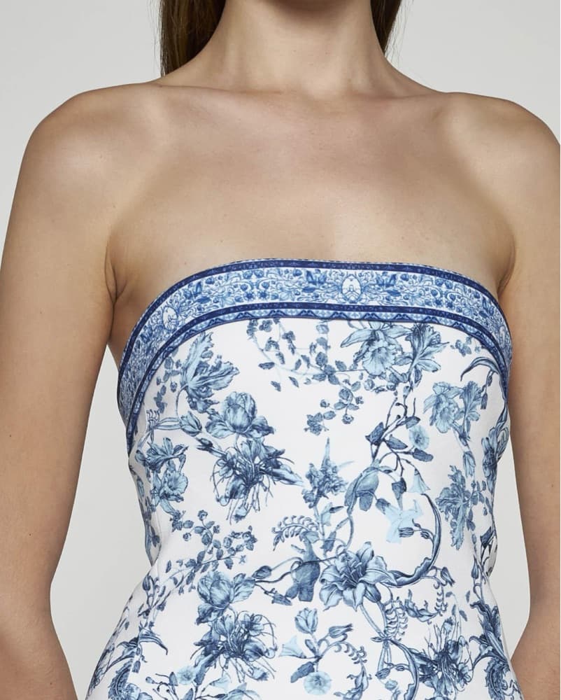 Alice and Olivia Strapless Mini Dress - Image 2