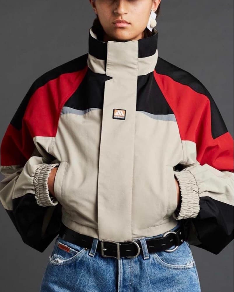 Retro-Inspired Colorblock Puffer Jacket  - Image 2