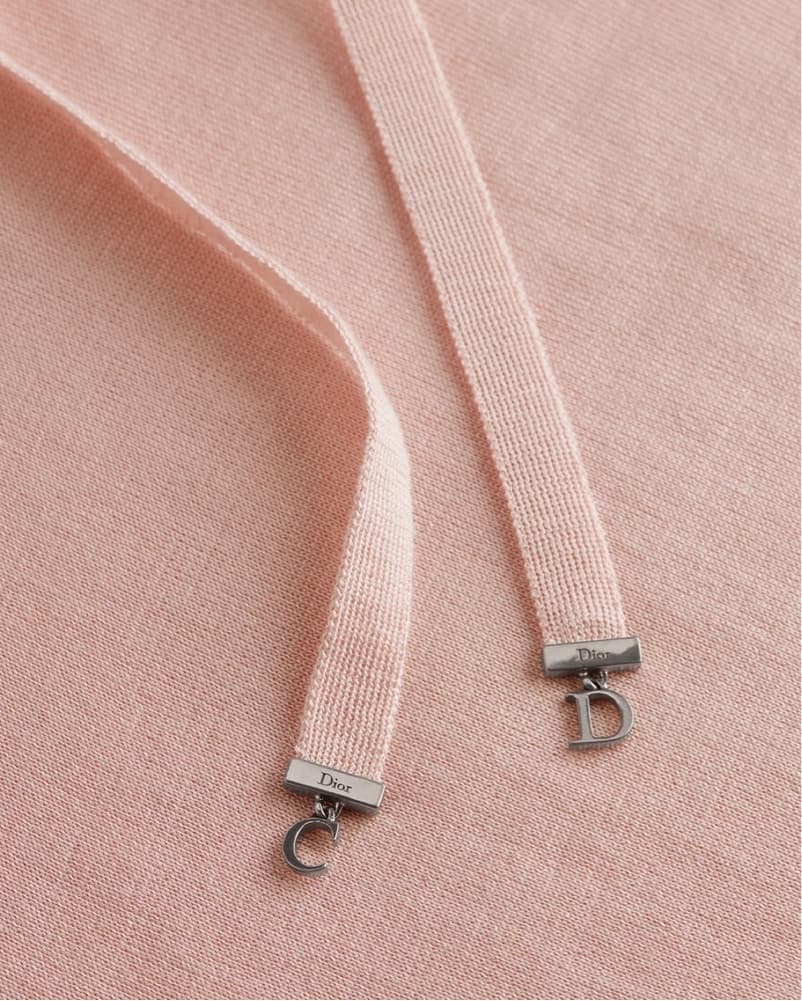 Dior Pink Silk Knit Top - Image 5