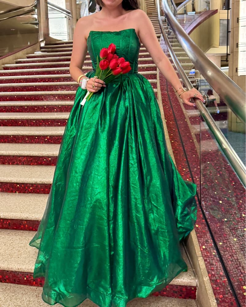 JessaKae Emerald Dress - Image 3
