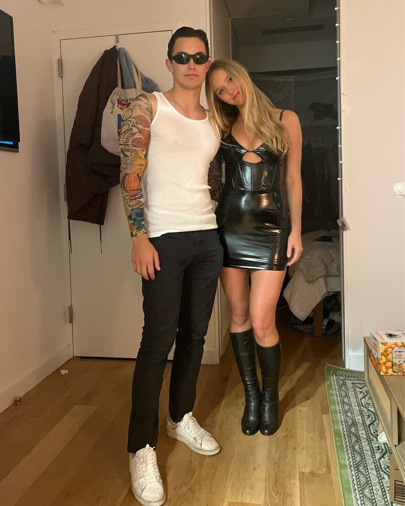 Latex Halloween Costume Dress  - Image 2