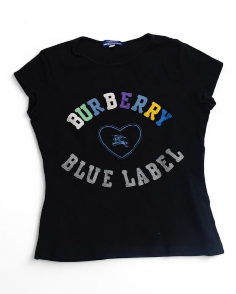 Vintage Burberry Tee Shirt - Image 1