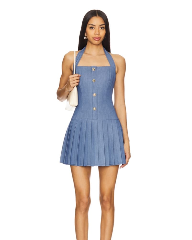 Line And Dot Raquel Mini Dress - Image 1