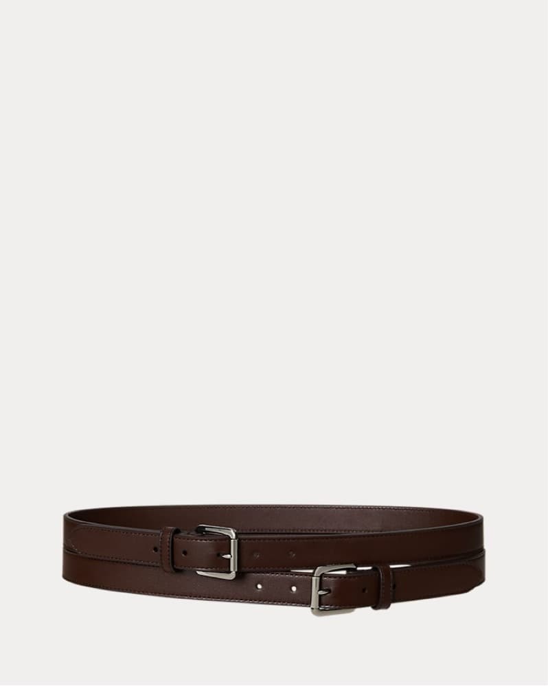 Lauren Ralph Lauren Double Buckle Belt - Image 1