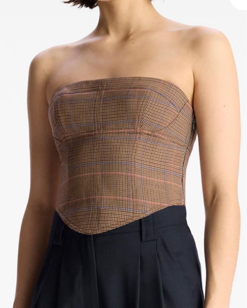 ALC Remi Strapless Top - Image 1