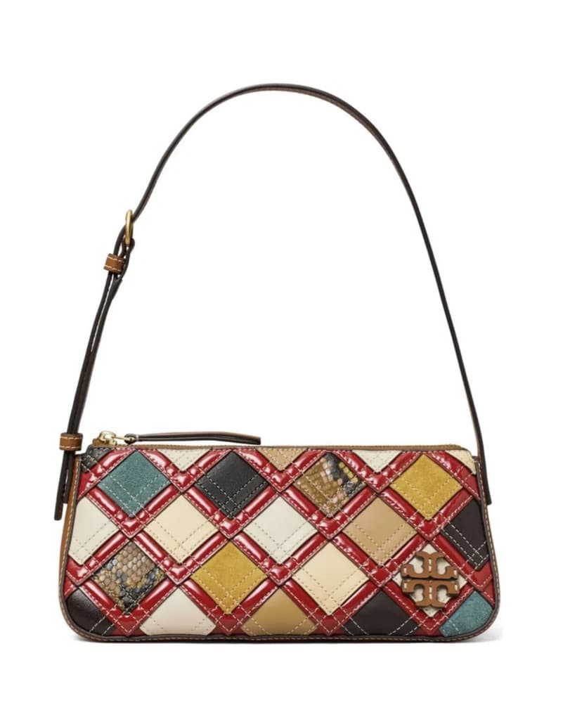 Tory Burch McGraw Patchwork Wedge Bag - Image 1