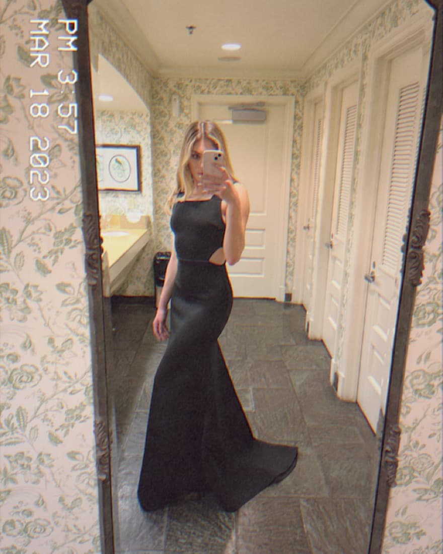 Marciano Black Gown - Image 2