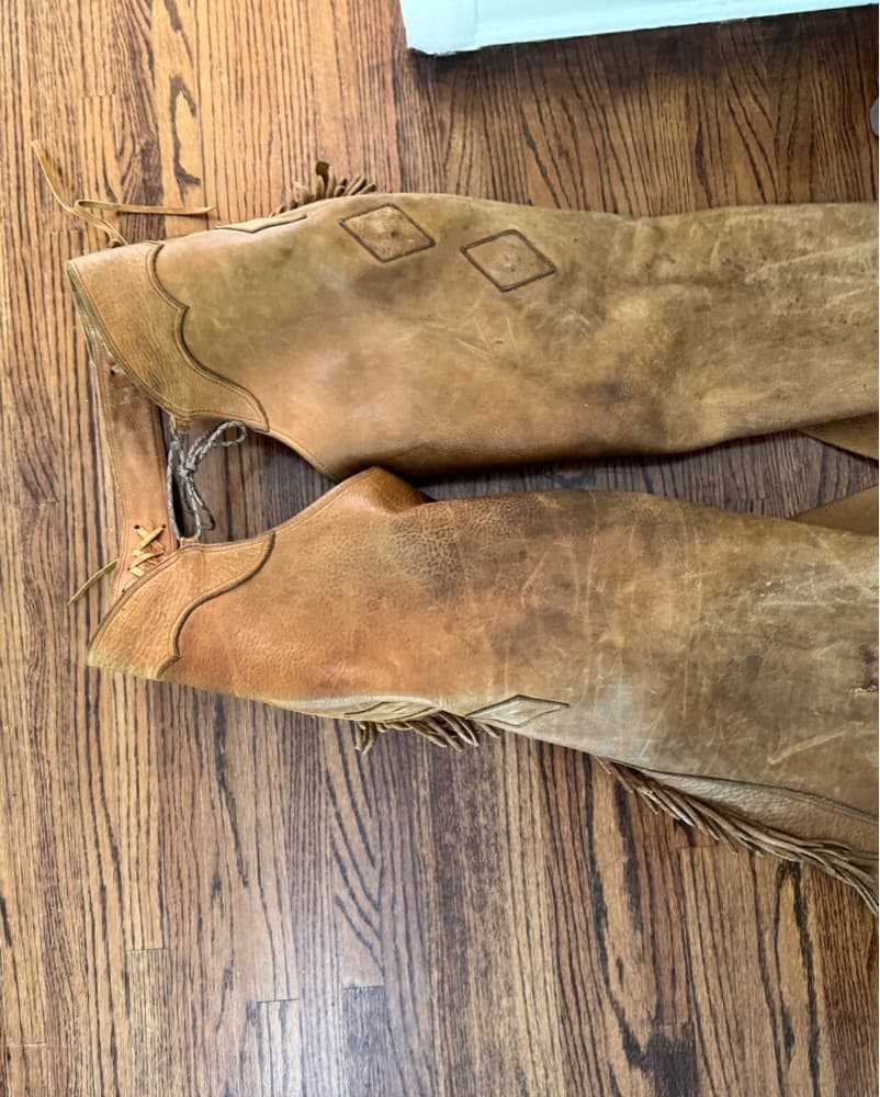 Leather Chaps - 26” Waist-32” Waist  - Image 3