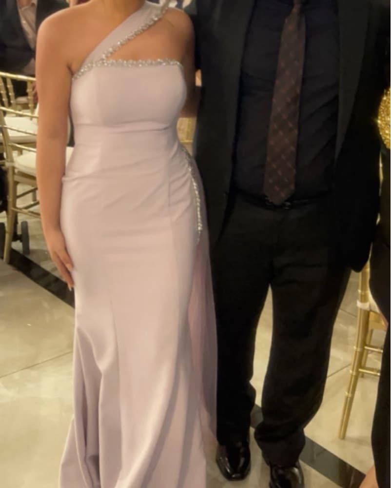 Violet Elegant Dress - Image 3