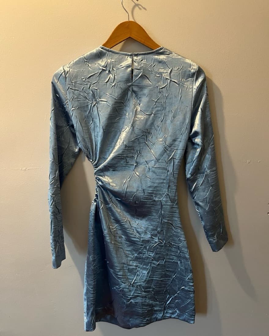 Maje Sky Blue Dress  - Image 3