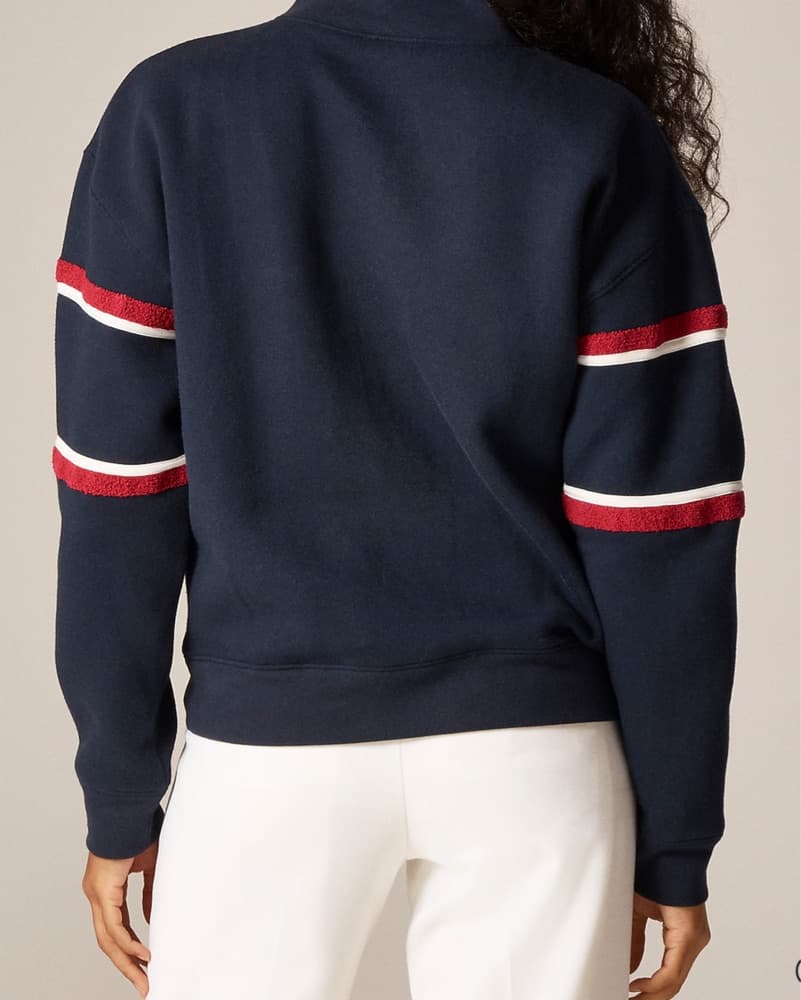 Stylish Navy Ski Pullover J Crew - Image 3