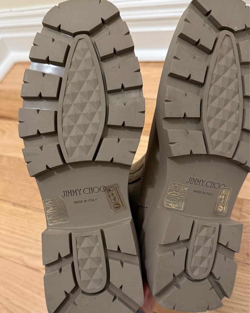 Jimmy Choo Veronique Logo-plaque Boots   - Image 4