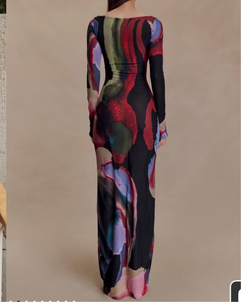 Meshki Soraya Long Sleeve Dress - Image 3