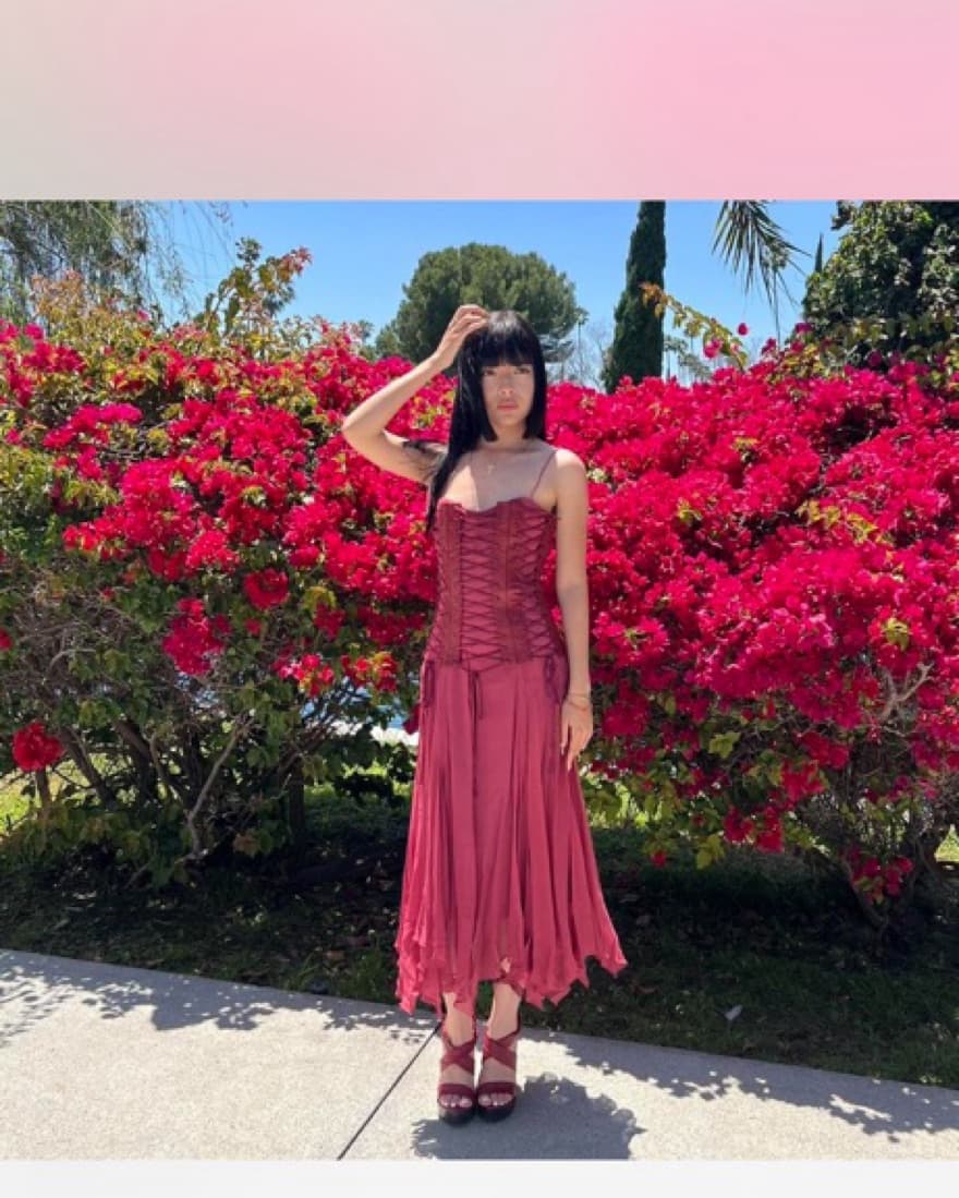 Vintage Mandalay Corset Dress  - Image 1