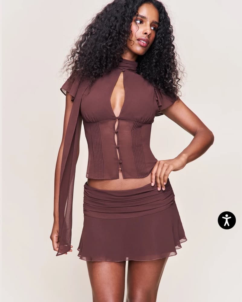 Guizio Ara Top & Eden Mini Skirt Set - Image 4