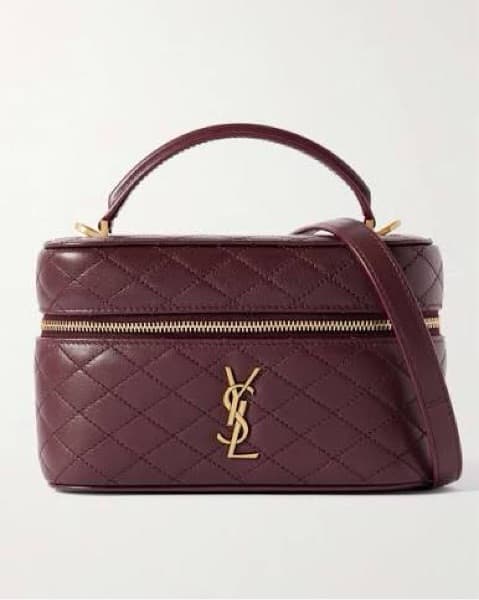 YSL vanity Bag Burgundy  - Image 2