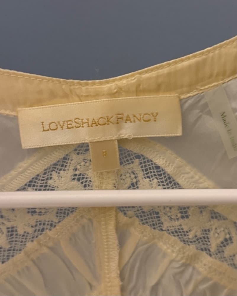 LoveShackFancy  Lace Trimmed Blouse - Image 2