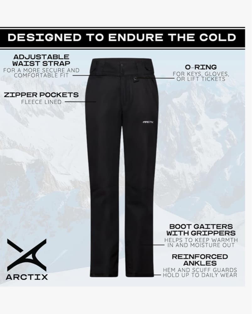 Arctix Women’s Insulated Snow Pants - Image 3