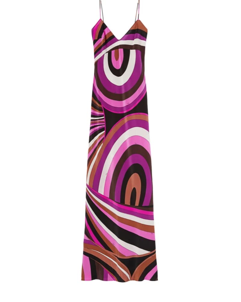 Pucci Silk Maxi Dress - Image 1