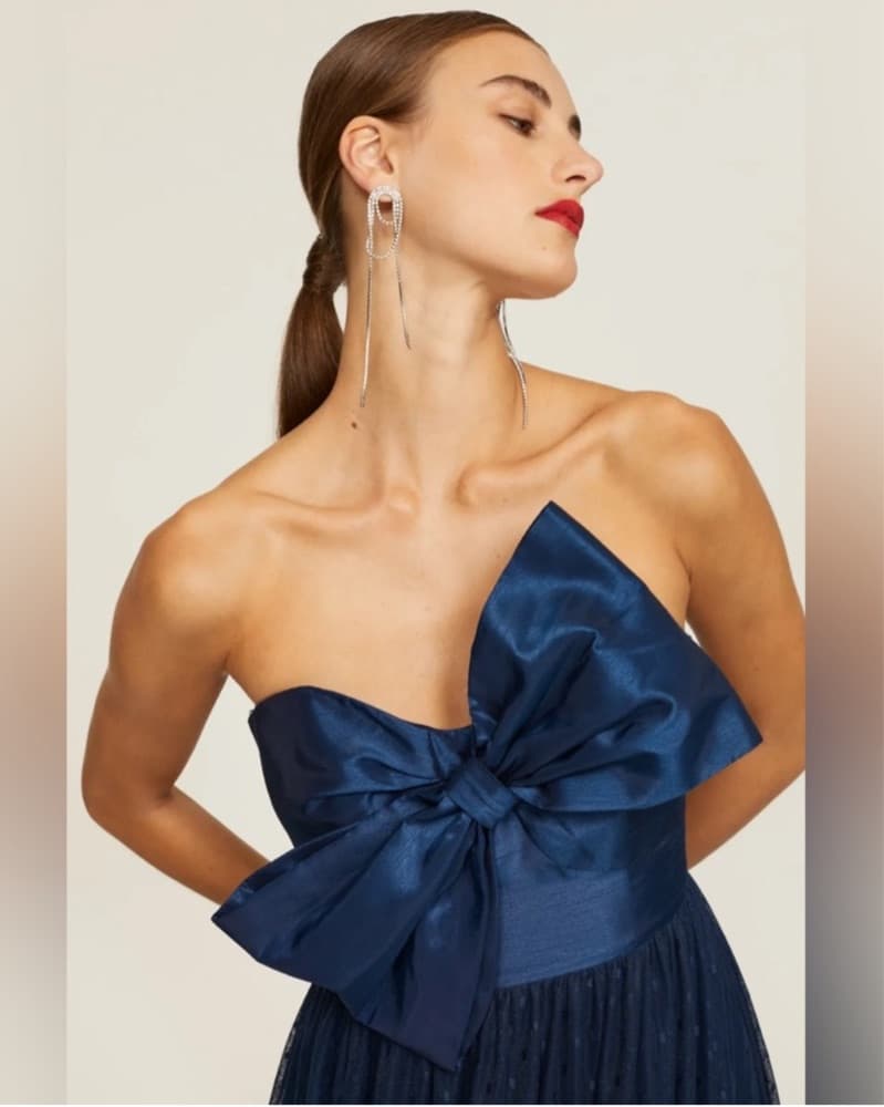 Anthropology Hutch Strapless Dress - Image 2