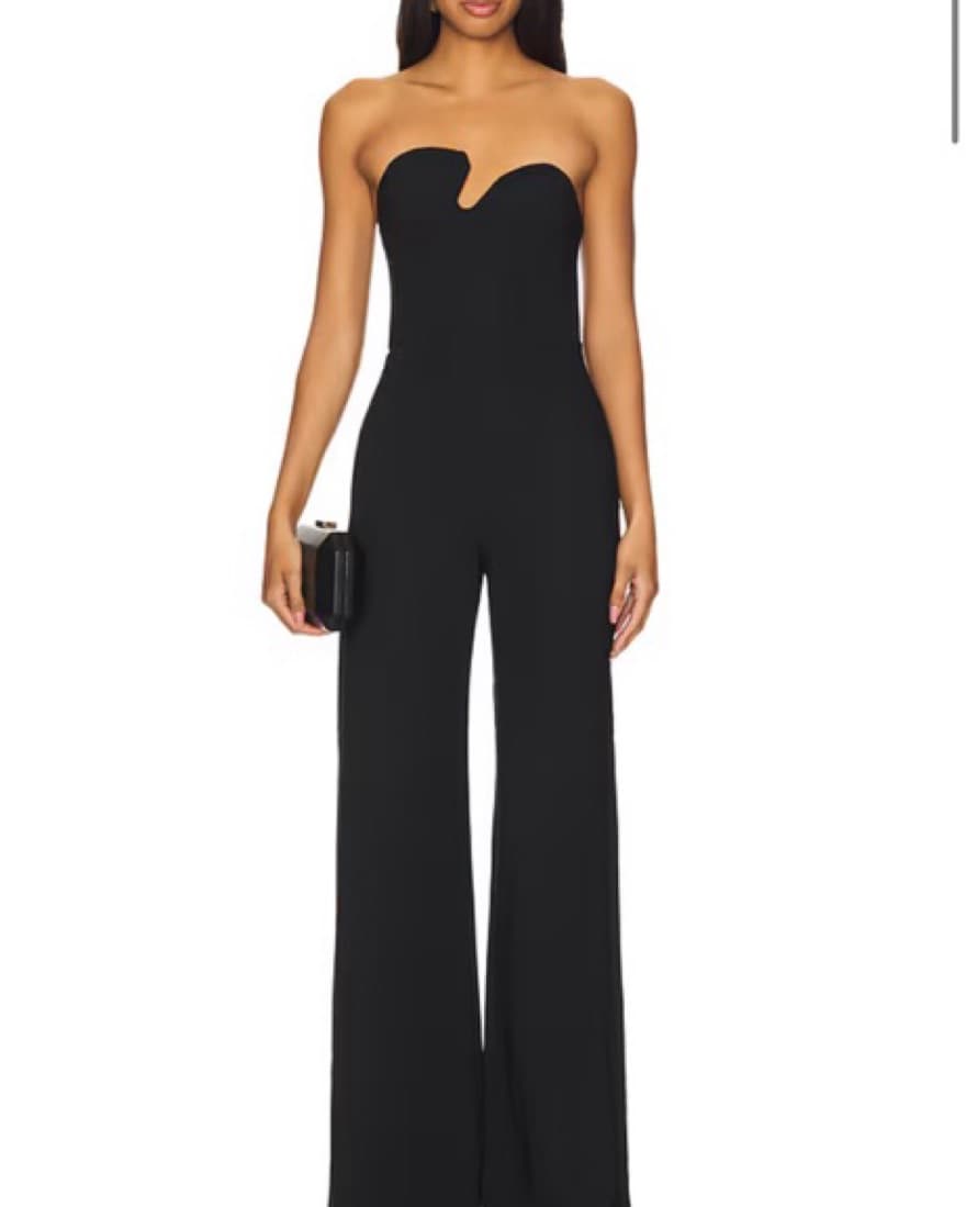 Amanda Uprichard Strapless Jumpsuit - Image 1