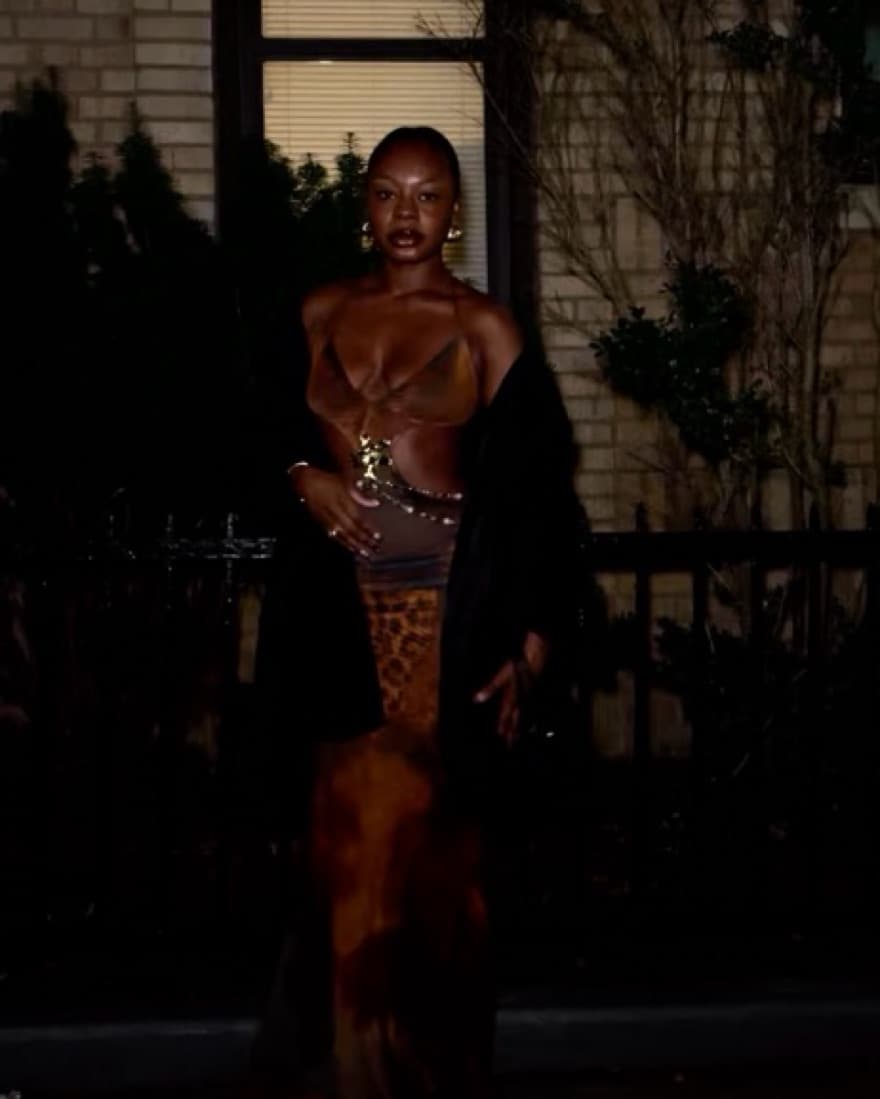 Jaded London: Vida Backless Maxi Dress - Image 5