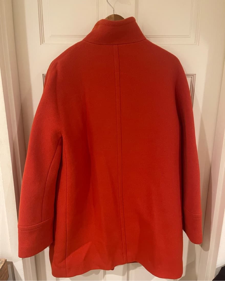 J. Crew Stadium-cloth cocoon coat - Image 2