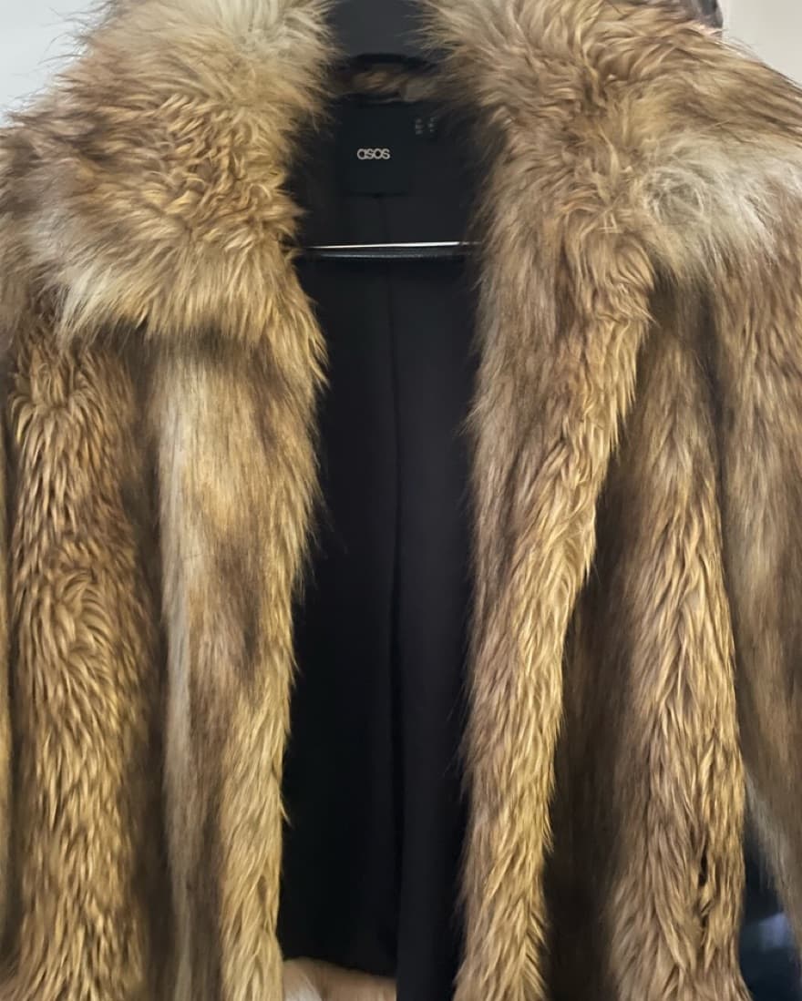 Faux Fur Coat  - Image 1