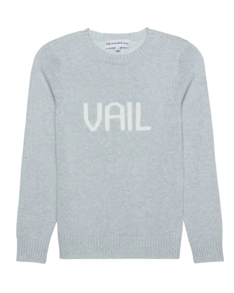 Ellesworth & Ivy VAIL Grey Sweater - Image 2