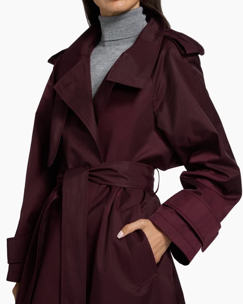 Cotton-Blend Poplin Trench Coat - Image 6