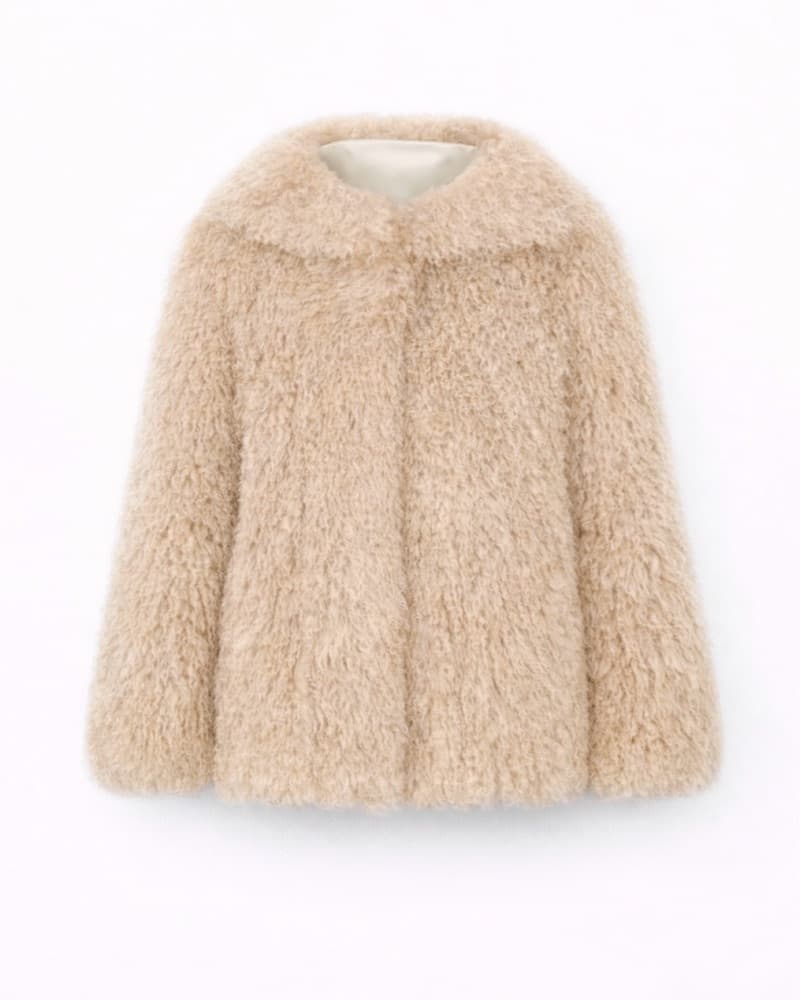 $5,000 Alaia Shearling Coat - Image 5