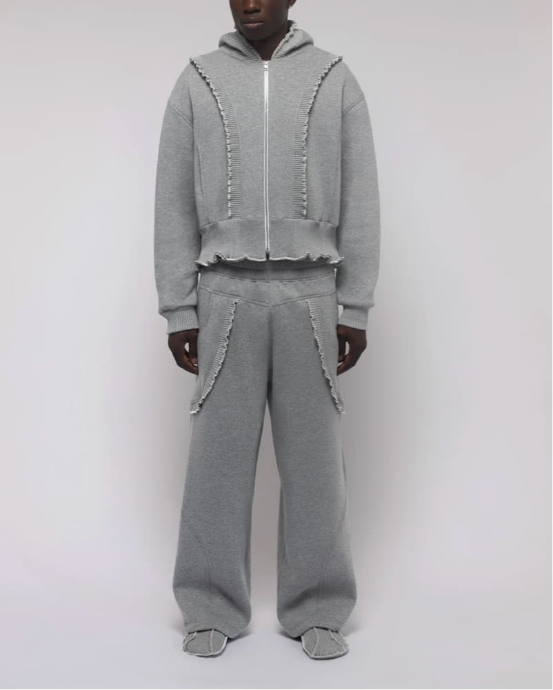 Ruffled Tailored Sweat Set - Image 5
