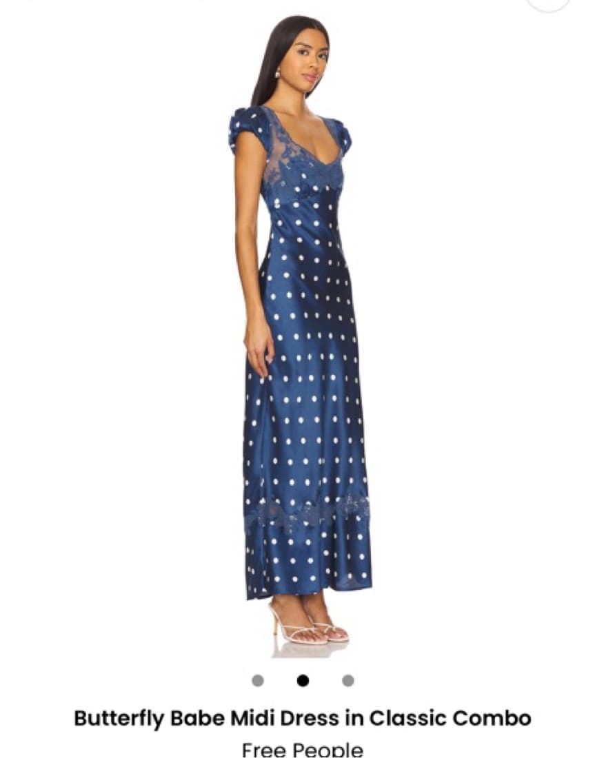 Butterfly Babe Midi Dress in Classic Combo - Image 2