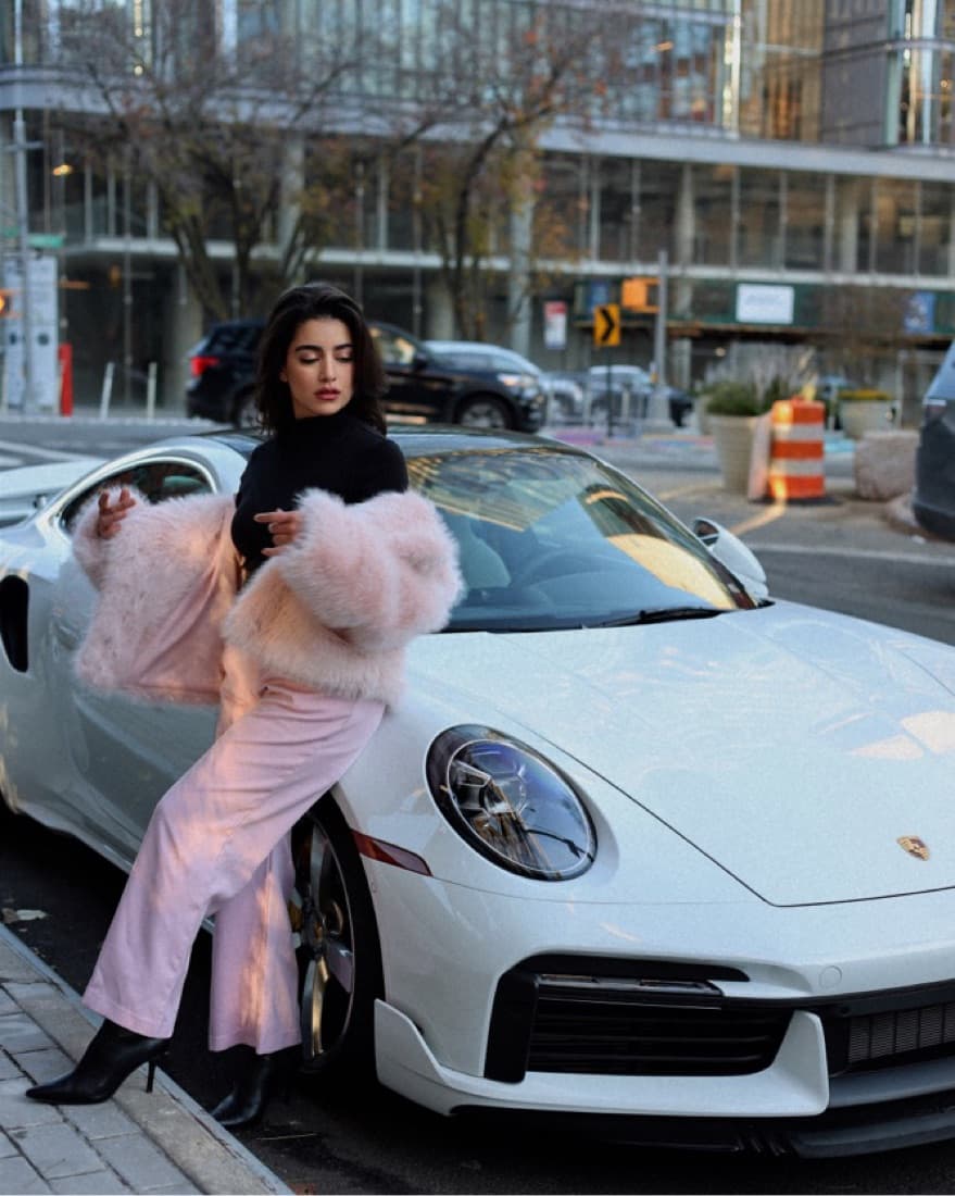 Faux Fur Pink Jacket  - Image 4