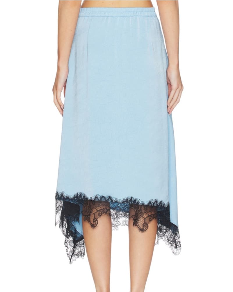 Revolve Blue Midi Skirt - Image 5