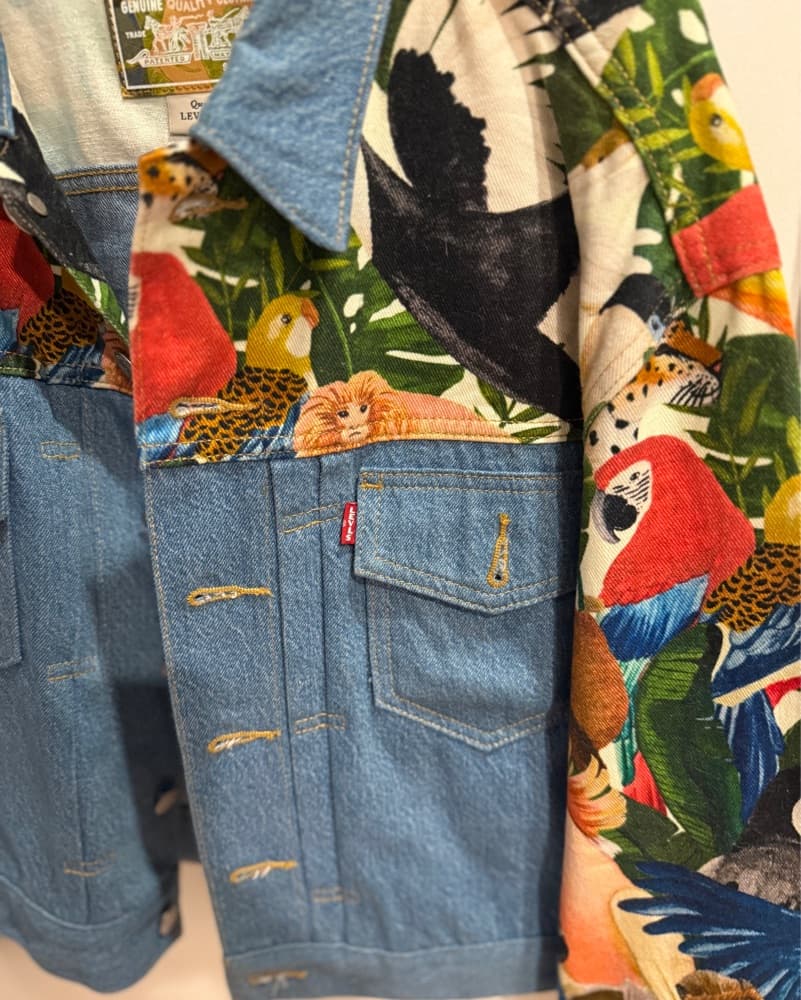 Farm Rio X Levis Denim Jacket - Image 2