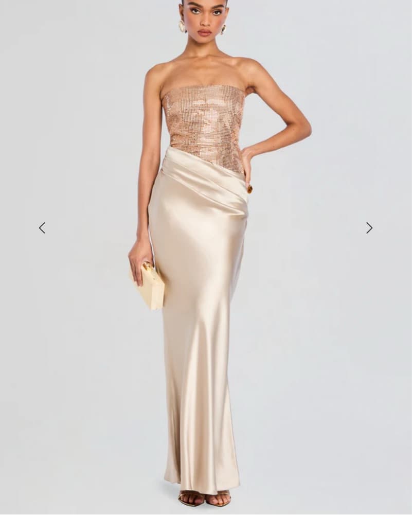 Retrofete Alexandra Sequin Dress S Small - Image 1