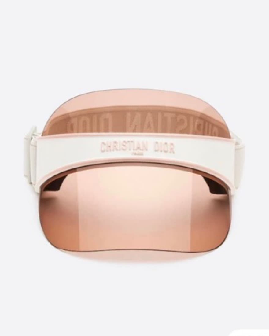 Dior Nude Pink Visor  - Image 1