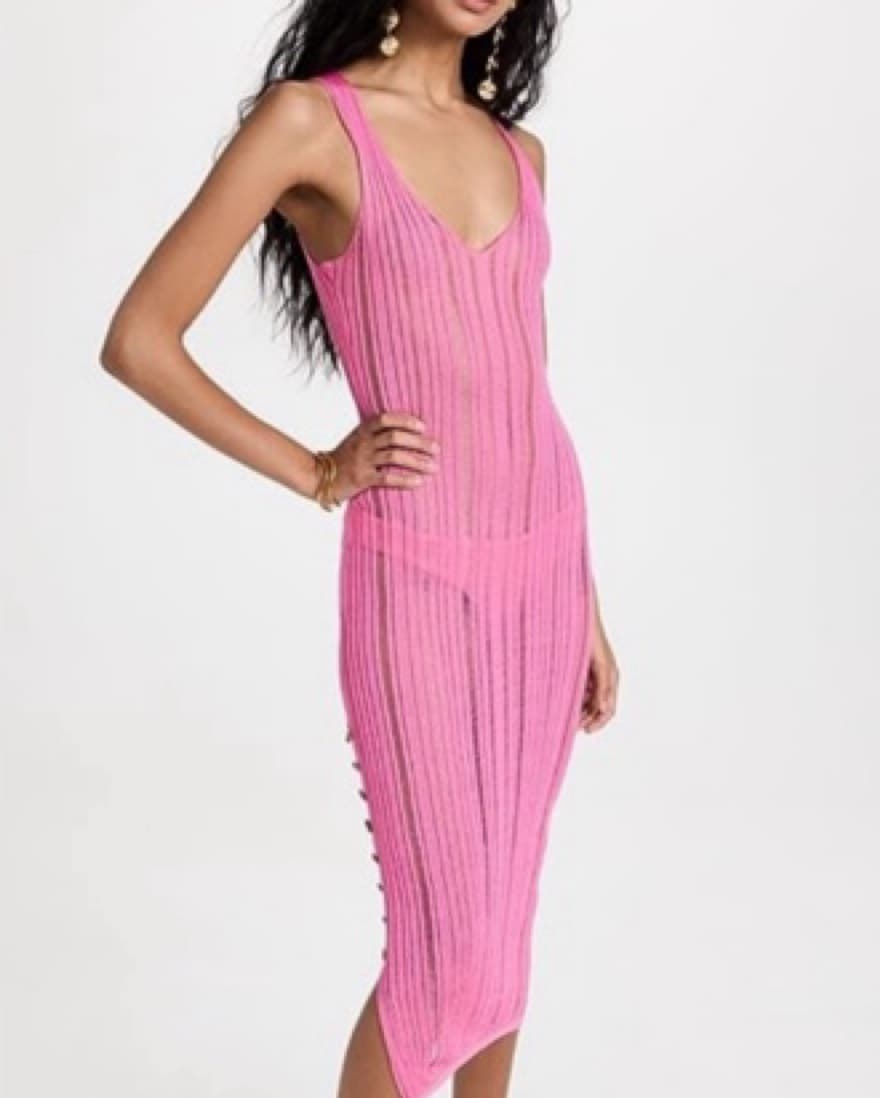 Cult Gaia Elsha Knit Cover Up - Image 1
