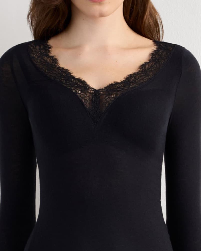 Intimissimi Cashmere Lace Long Sleeve - Image 3