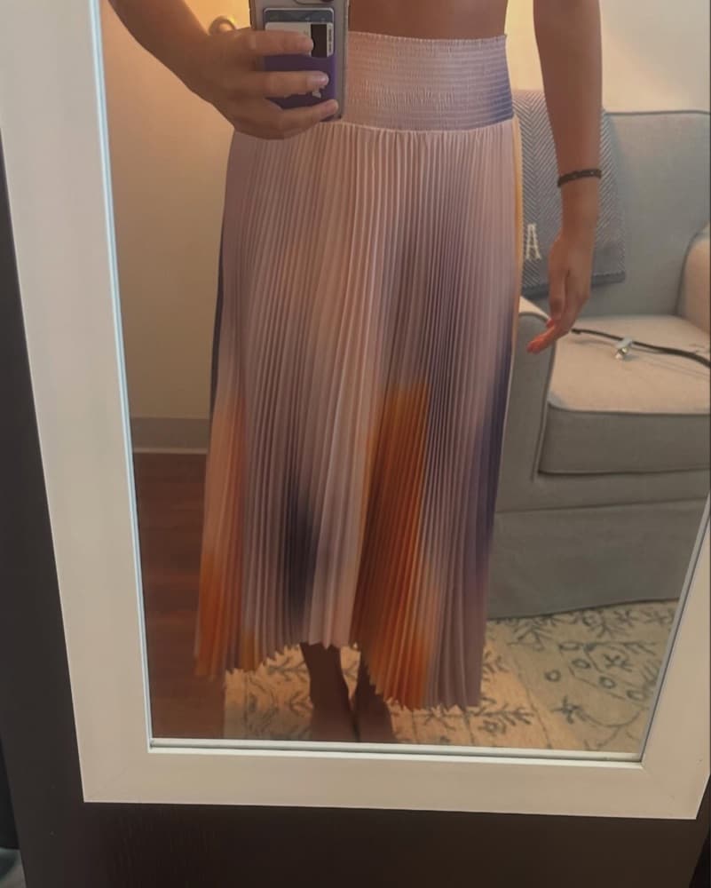 A.L.C. Pink Midi Skirt - Image 3