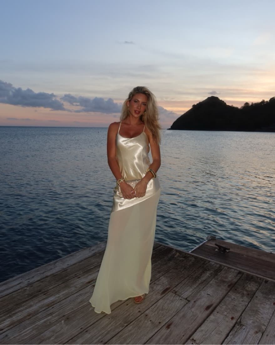 Butter Yellow Maxi Dress - Image 5
