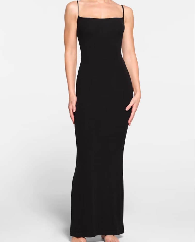 Skims Black Maxi Dress - Image 1