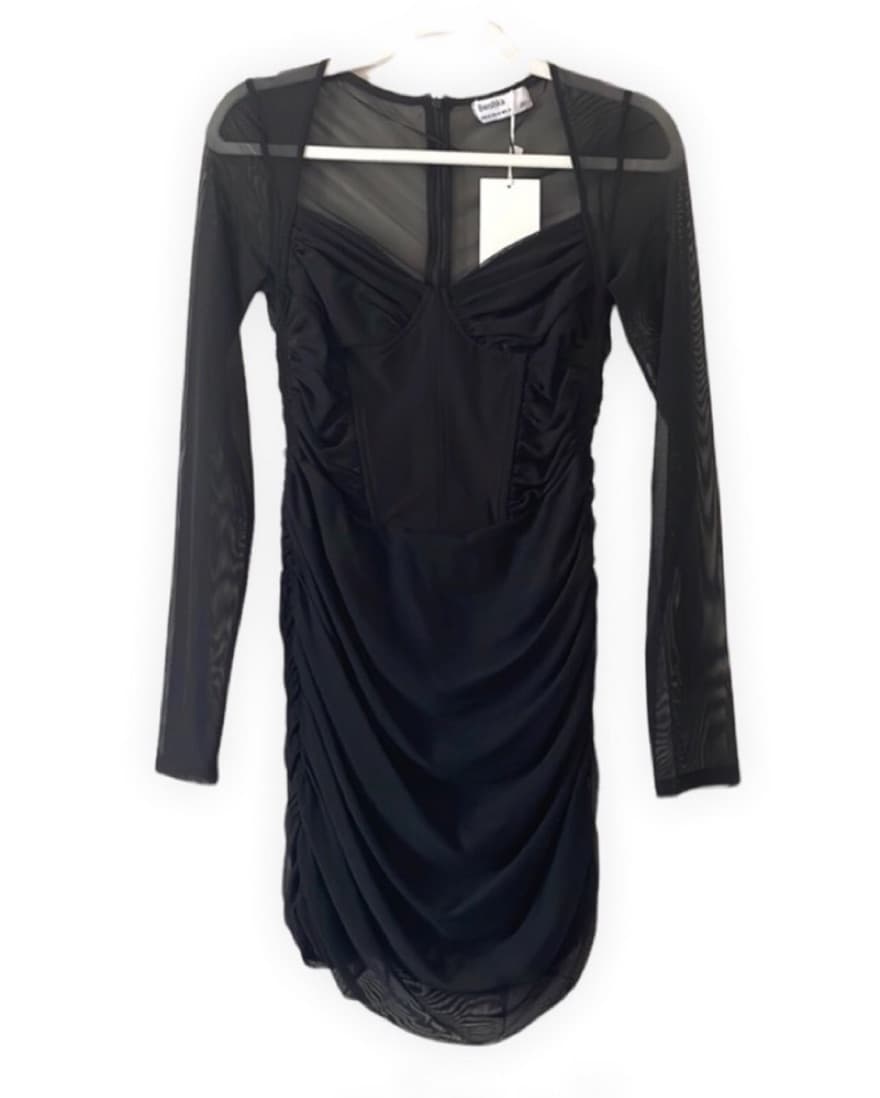 Corset Tulle Mini Dress - Image 4
