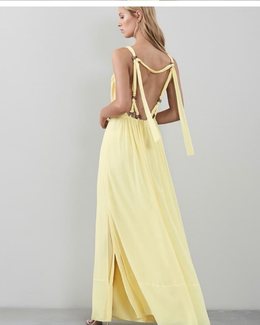 Yellow Reiss Gown - Image 2