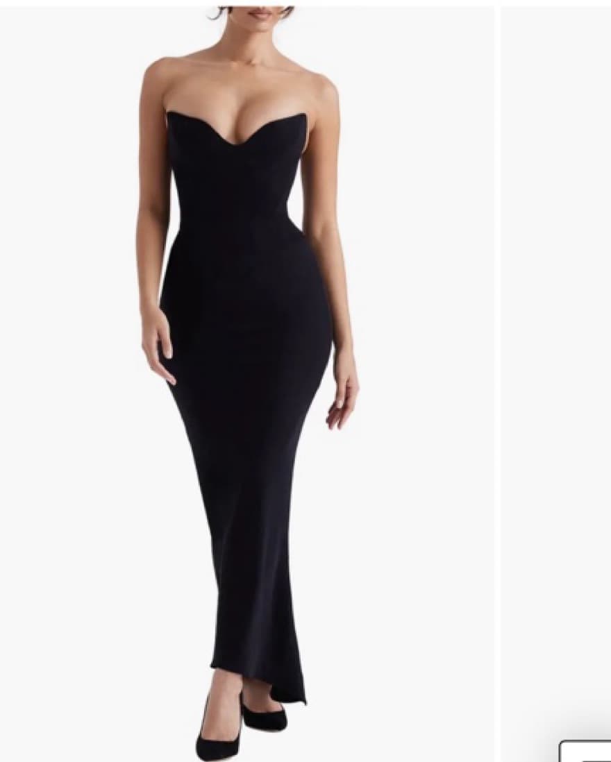 House Of CB Black Gown - Image 1