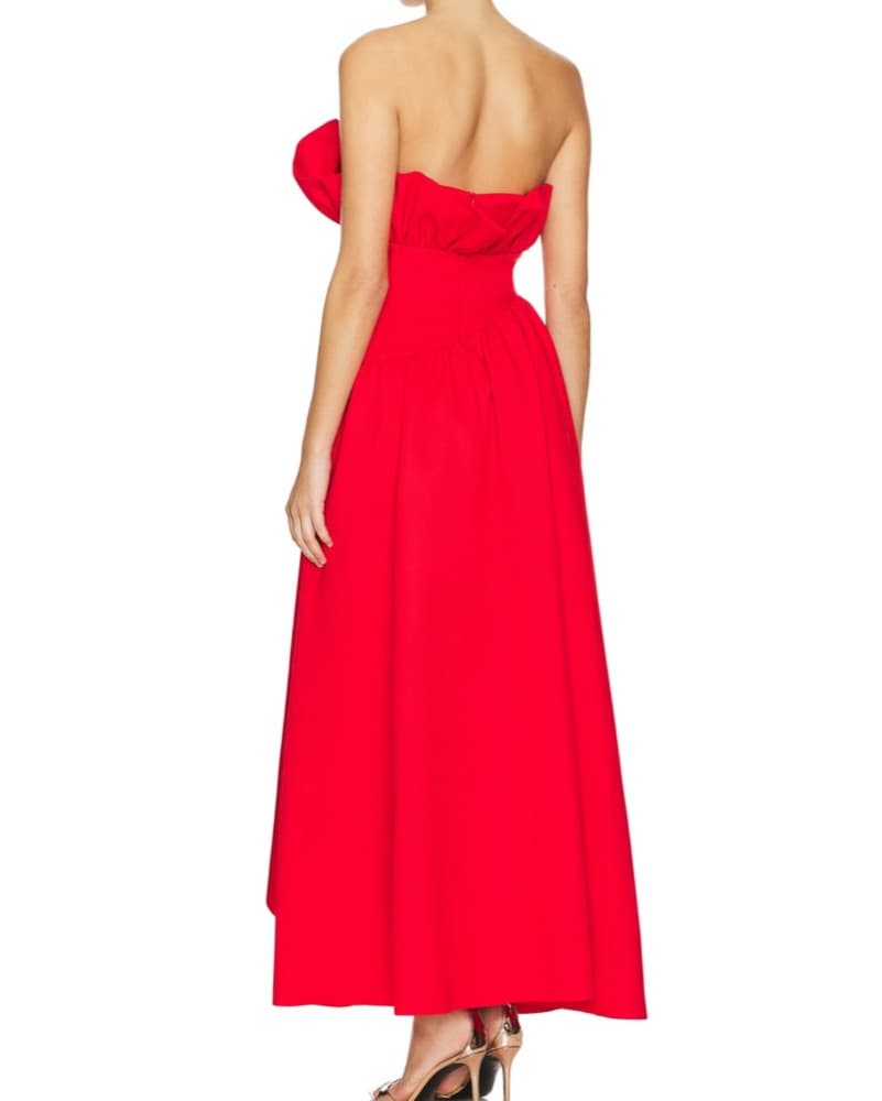 Laurel Dress In Red - Image 3