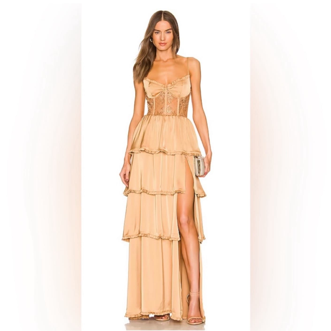V. Chapman The Dakota Dress In Desert Ta - Image 1